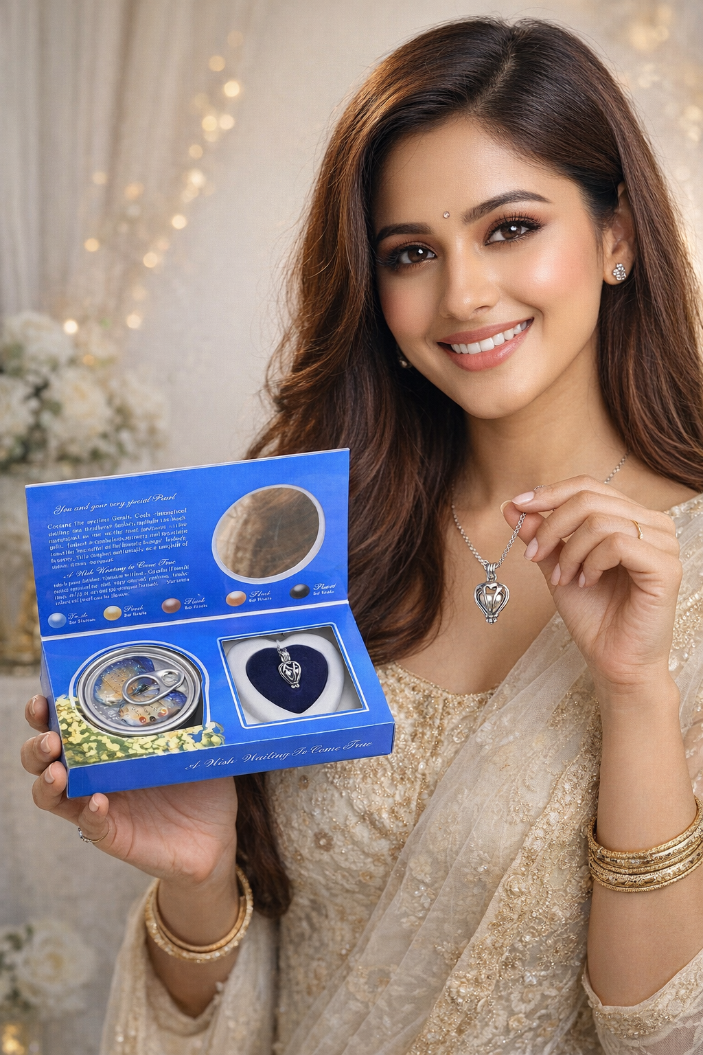 Ocean Love Real Pearl Necklace Set