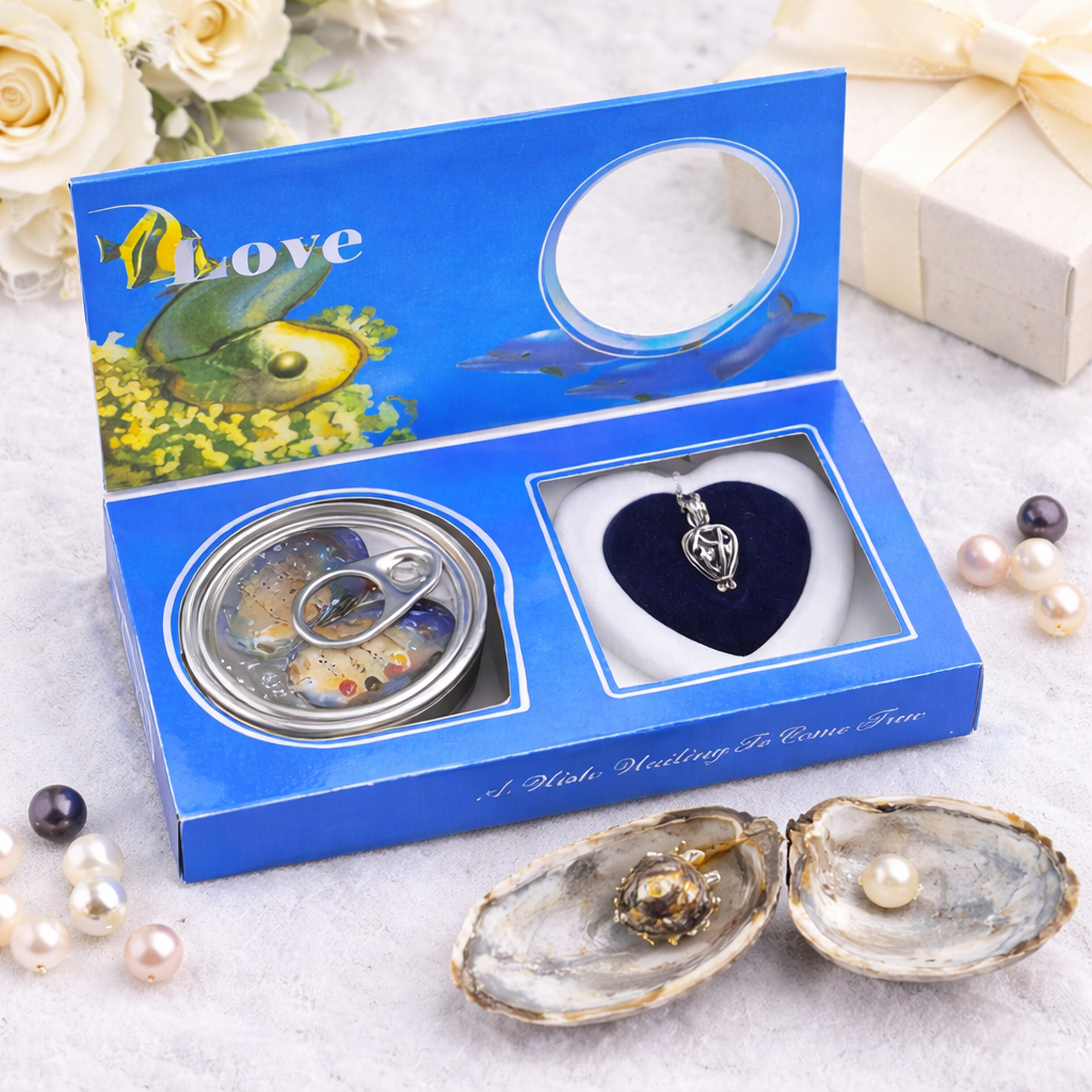 Ocean Love Real Pearl Necklace Set
